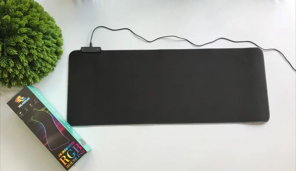 MousePad LED RGB negro XXL