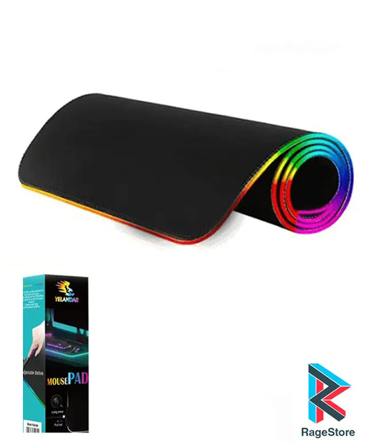 MousePad LED RGB negro XXL