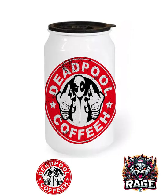 Deadpool Coffeeh - Pachón tipo lata de Deadpool