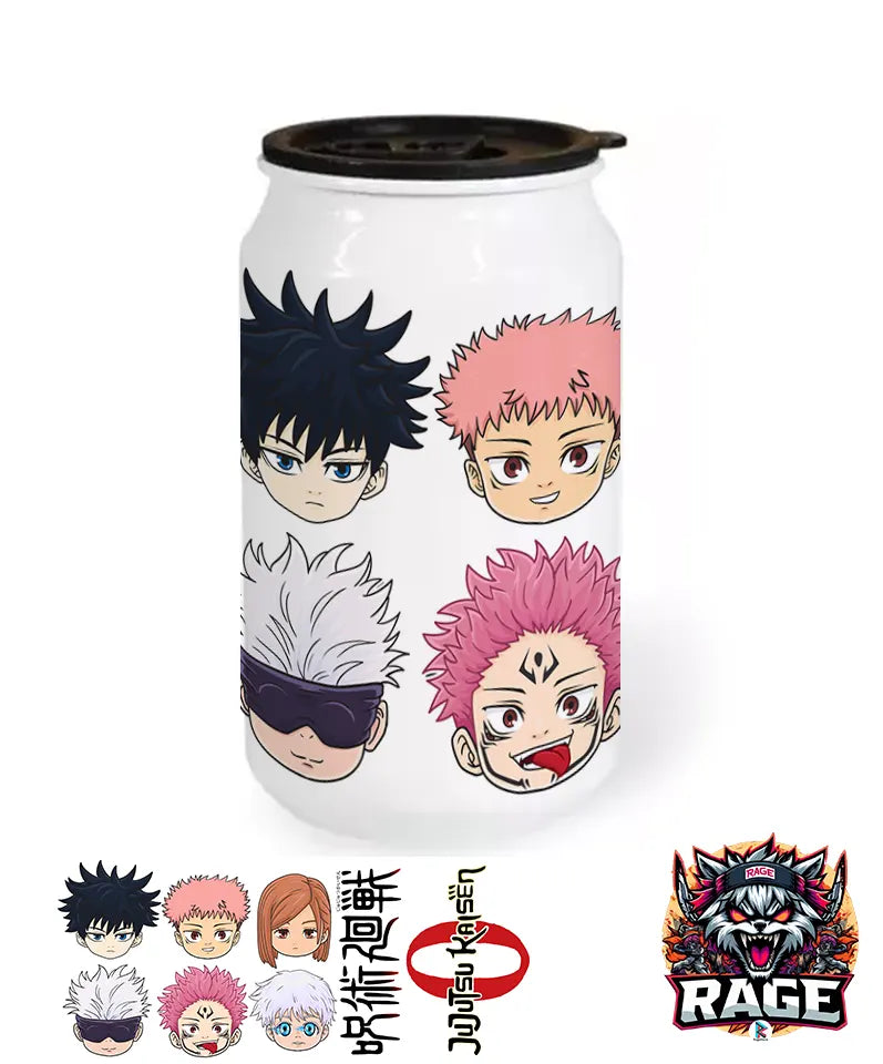 Jujutsu Kaisen personajes Chibi - Pachón tipo lata de Jujutsu Kaisen