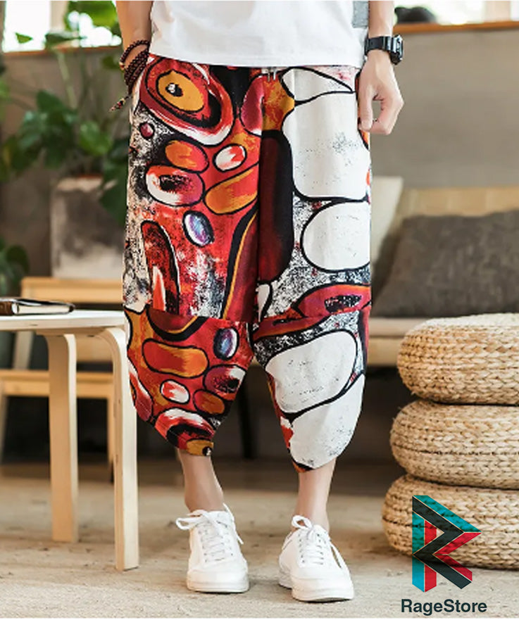 Pantalón holgado estilo Samurai "Plasma"