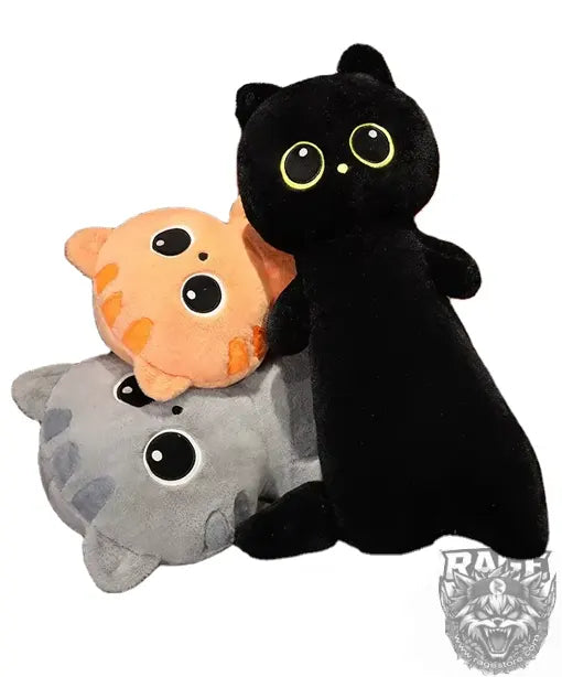 Peluche de Gato negro largo - 60cm