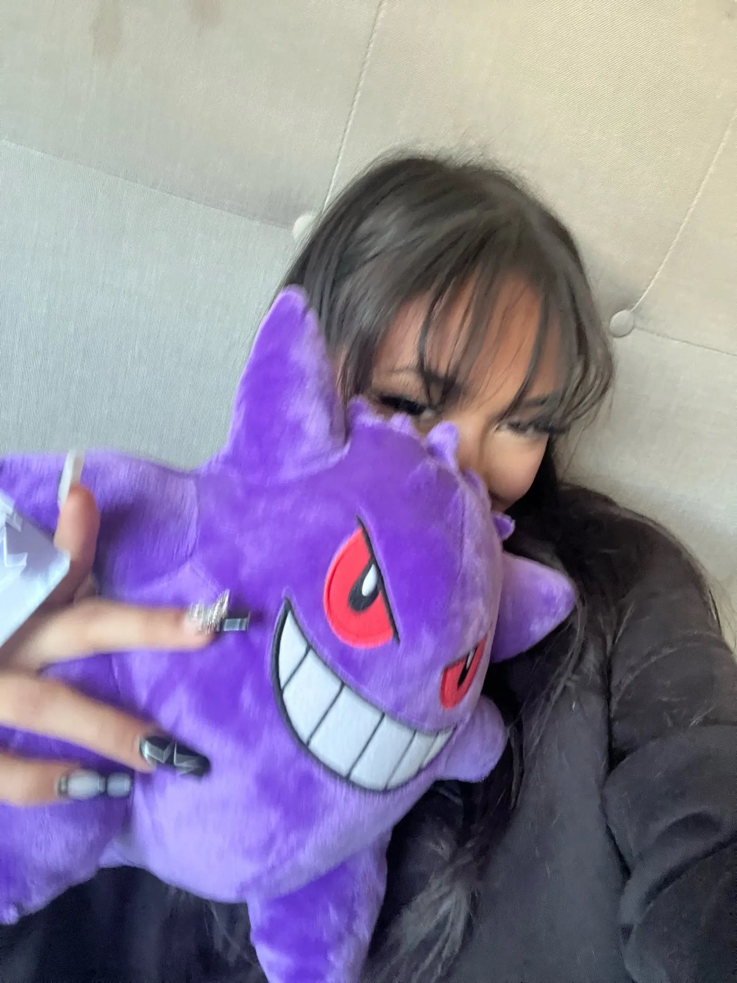 Peluche de Gengar clásico (25 cm)