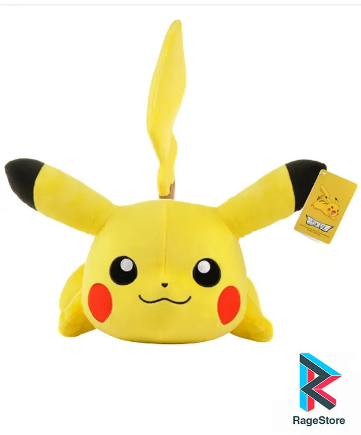 Peluche de Pikachu acostado (20 cm)