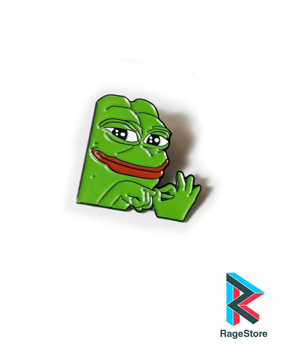 Pin rana Pepe - Broche metálico