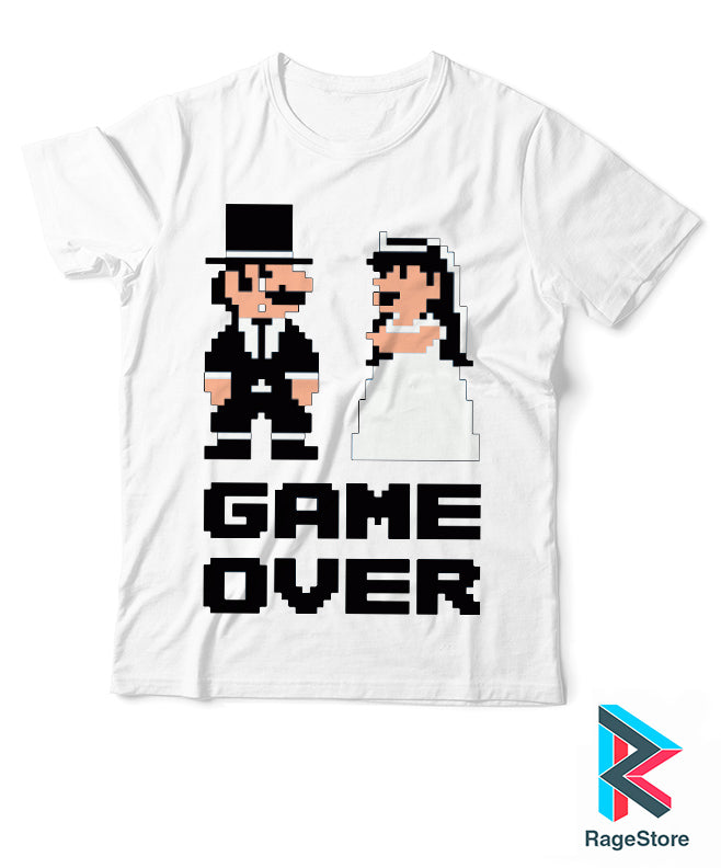 Game Over Mario Bros (despedida de soltero) (Playera o Blusa)