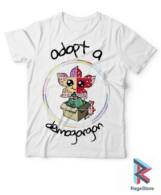 Playera Adopt a Demogorgon- Stranger Things