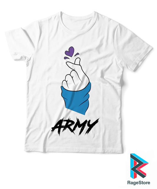 Army corazòn Koreano (playera o blusa)