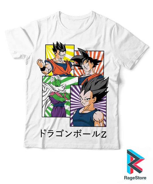 Dragon Ball Z Guerreros (Playera o Blusa)