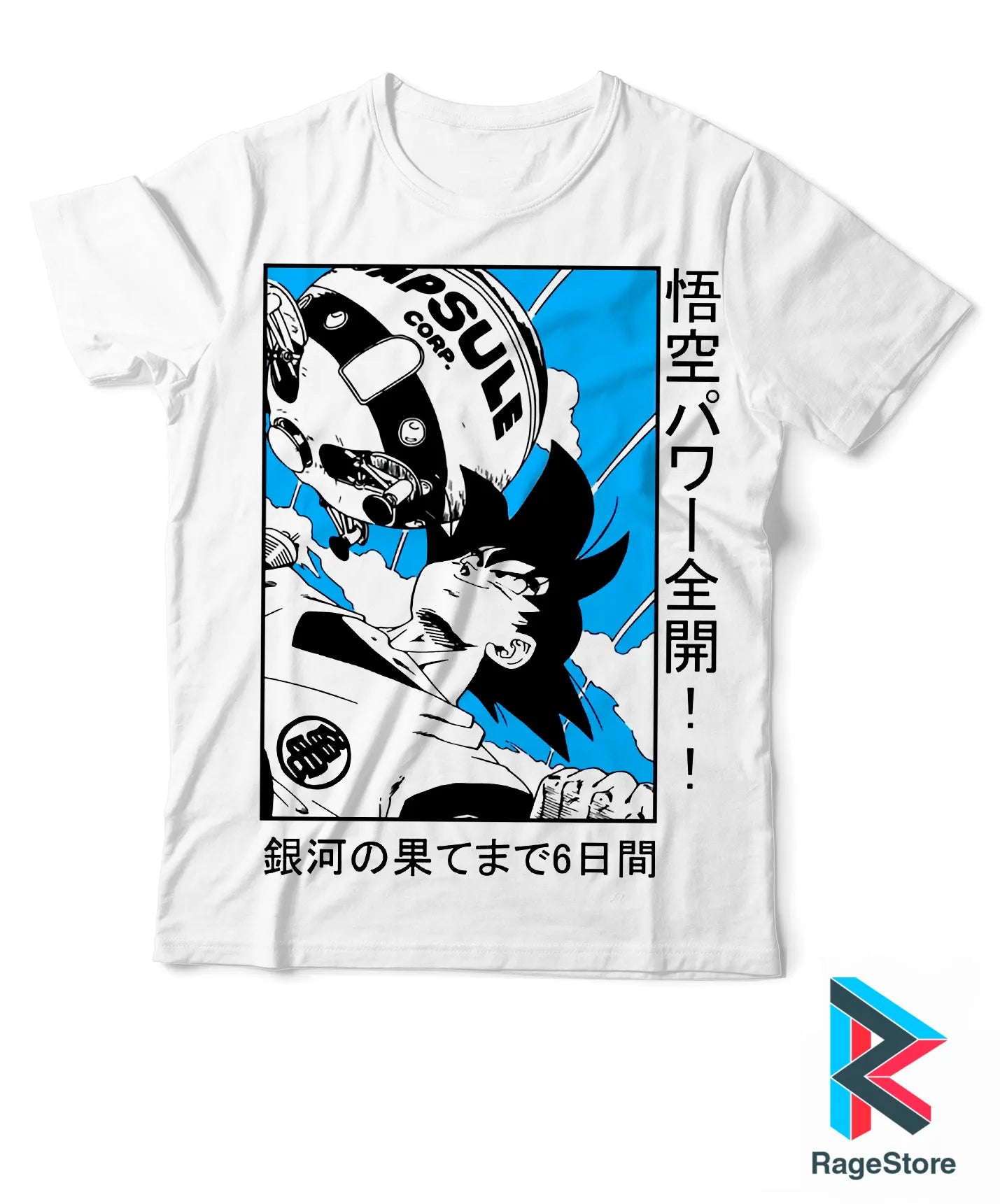 Goku viaja a Namekusei (Playera o Blusa)