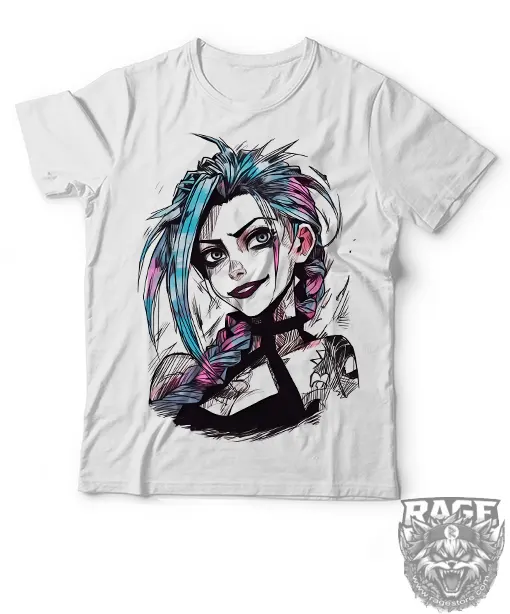 Playera Jinx Sketch (Playera o Blusa)