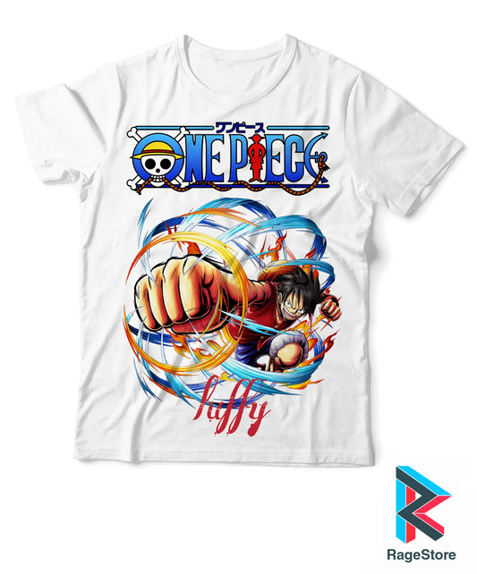 Luffy Ataque - One Piece (playera o blusa)