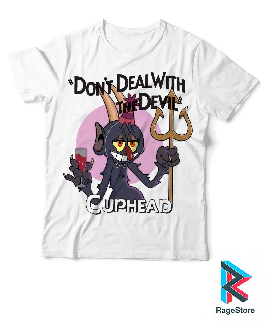 No hagas pactos con el diablo - Cuphead (Playera o Blusa)