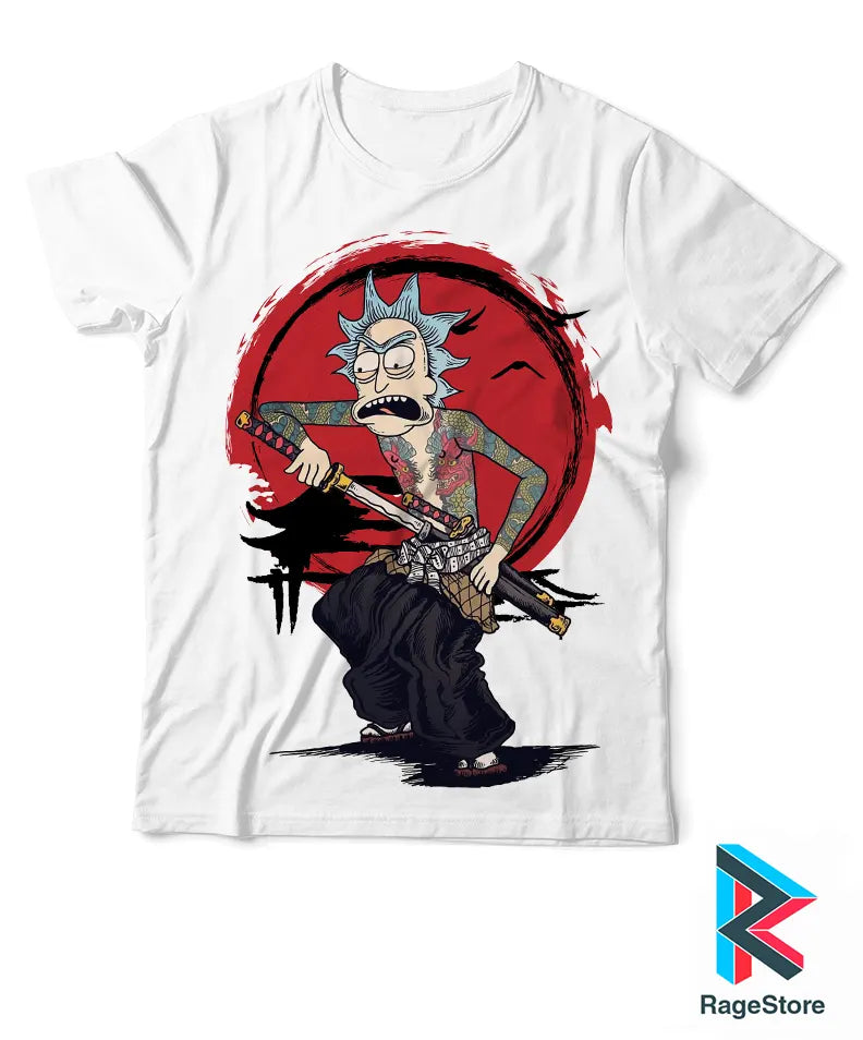 Playera Rick Samurai