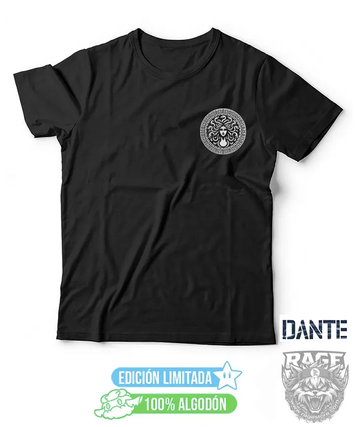 Playera Medusa en piedra - Dante