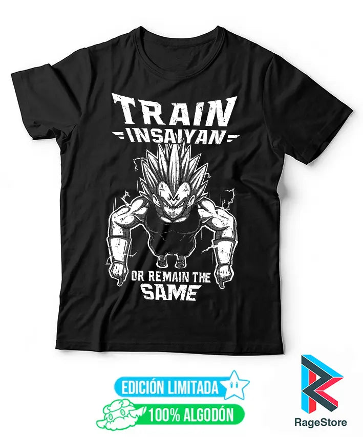 Train Insaiyan Vegeta 100% Algodón