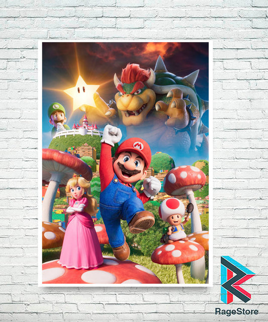 Póster Película Mario Bros