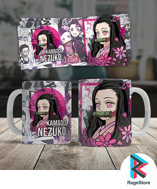 Taza Kamado Nezuko Hermana