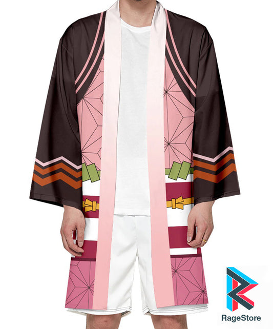 Kimono Nezuko - Camisa diseño Kimono