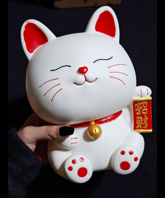 Alcancía de Gato de la fortuna Maneki Neko