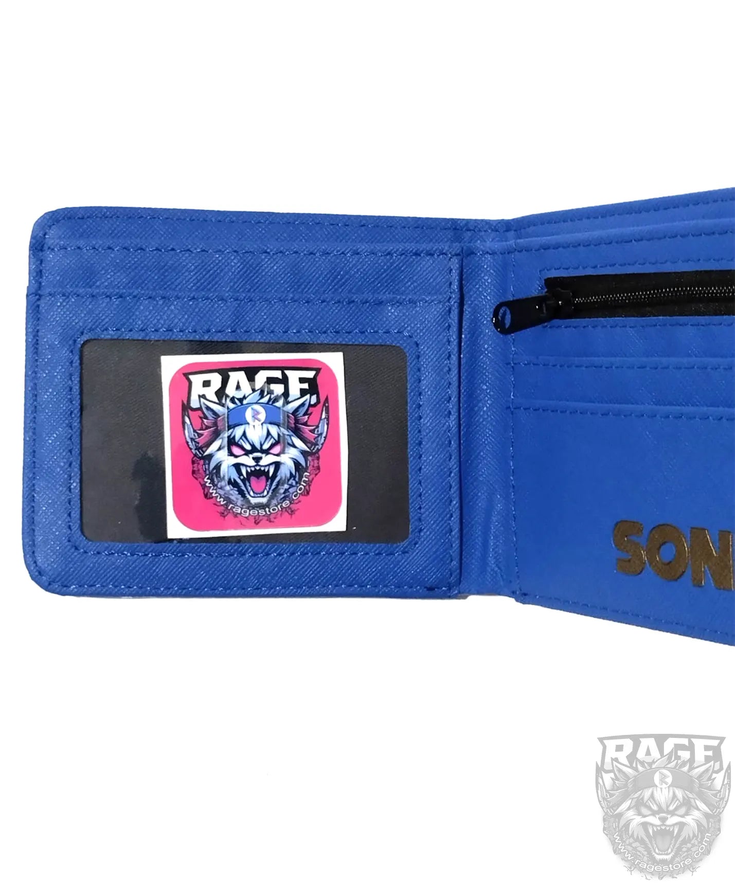 Billetera Sonic azul