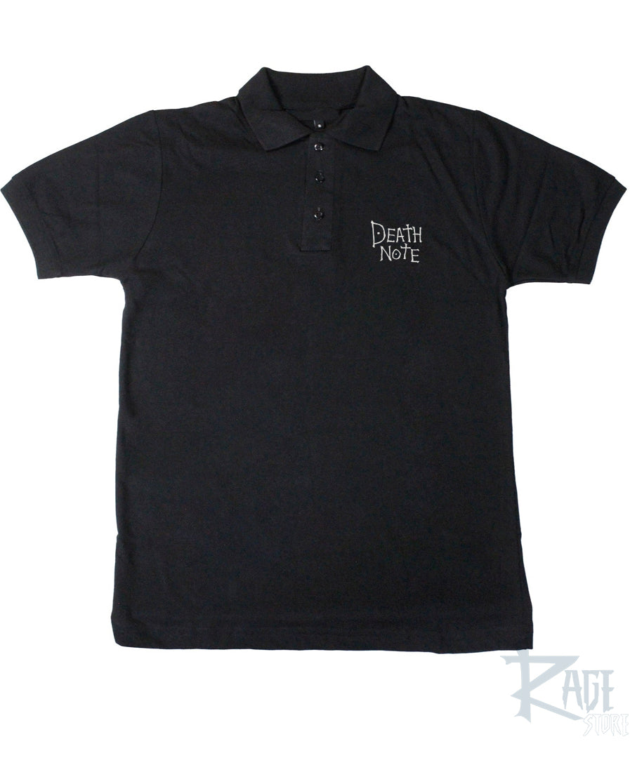Camisa polo Deathnote logo