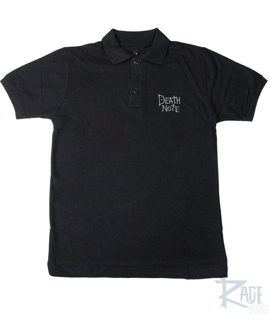 Camisa polo Deathnote logo