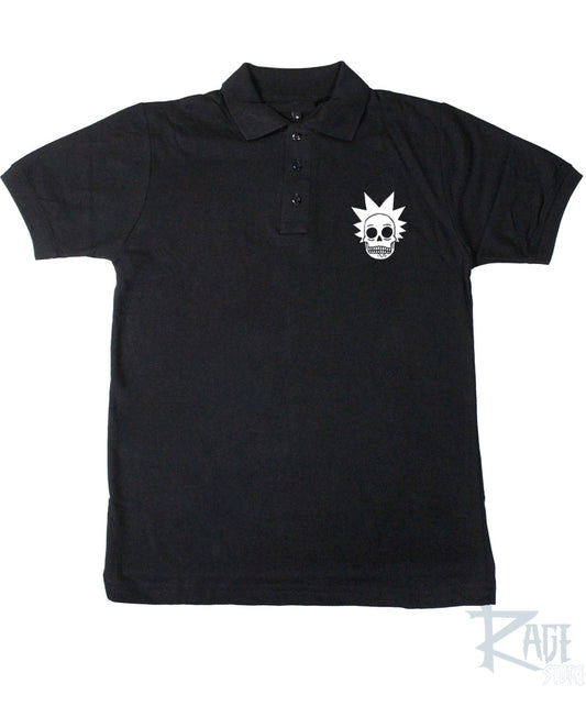 Camisa polo Rick Calavera blanco