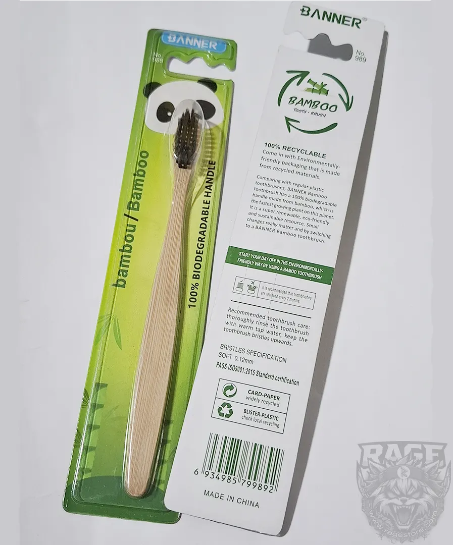 Cepillo de dientes de Bambú - Panda