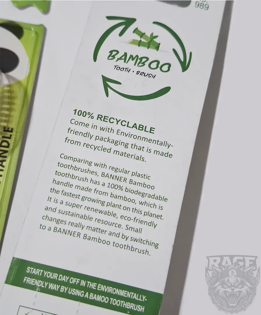 Cepillo de dientes de Bambú - Panda