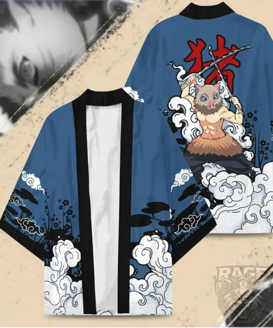 Haori /túnica Inosuke - Demon Slayer