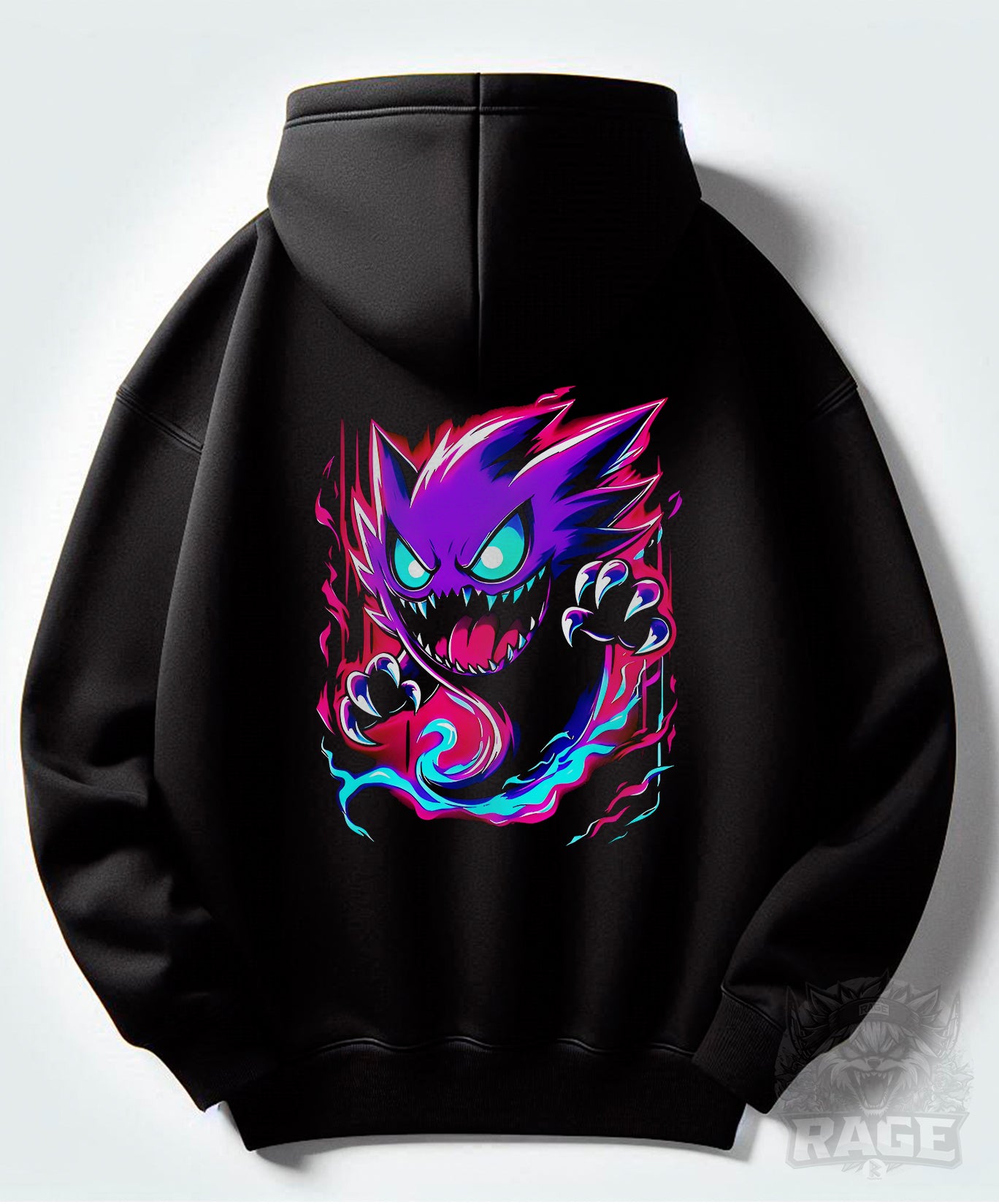 Hoodie negro Terror Haunter