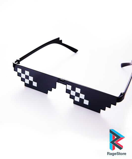 Lentes Thug Life - Lentes de sol Pixel