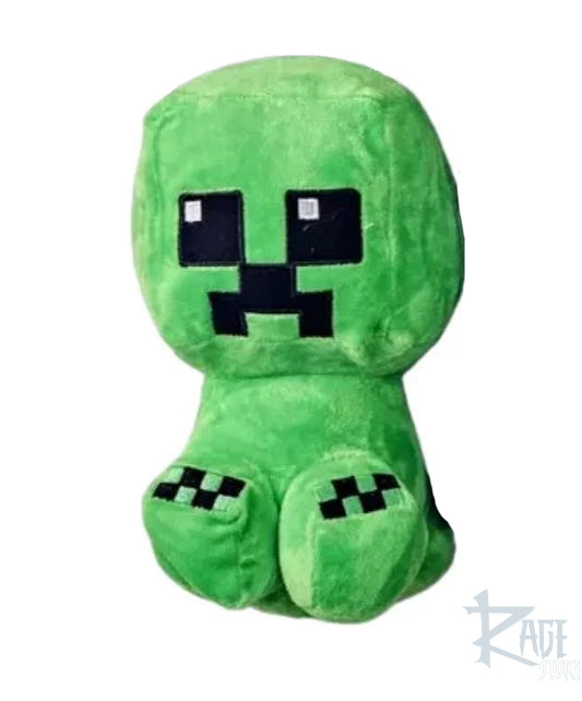 Peluche de Creeper Minecraft colgante con ventosa (20 cm)