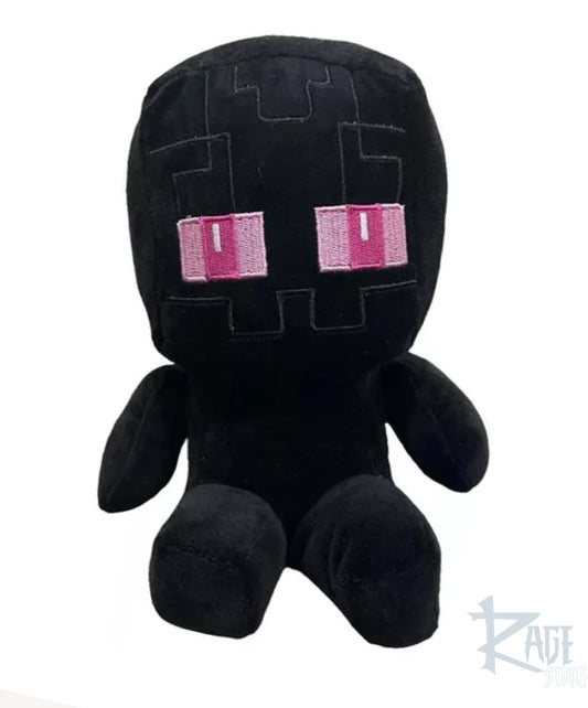 Peluche de Enderman Minecraft colgante con ventosa (20 cm)