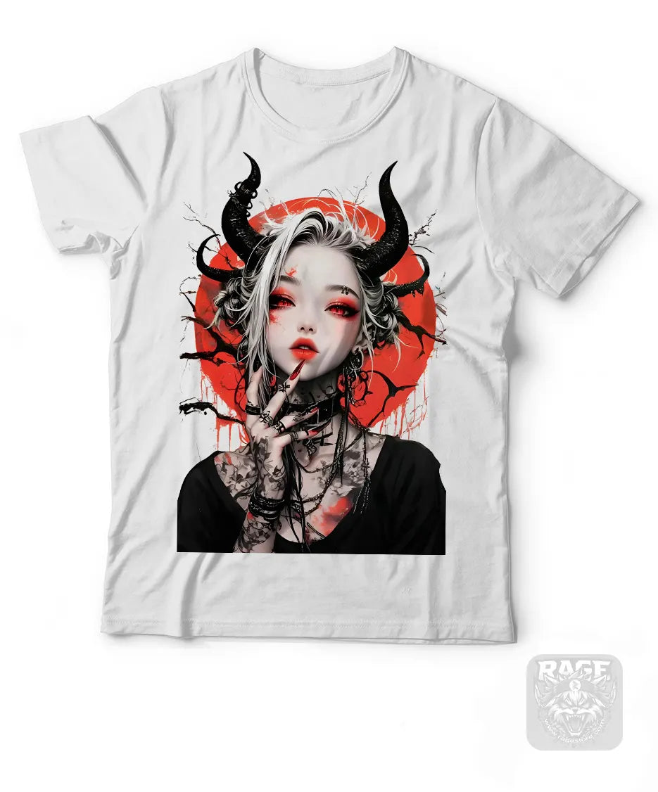 Súcubo japonesa goth (Playera o Blusa)