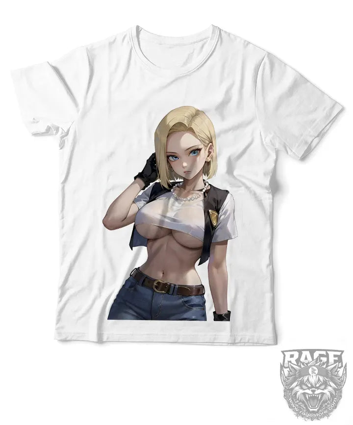 Androide 18 sexy (Playera o Blusa)