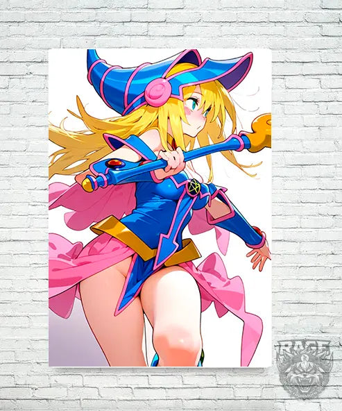 Póster Maga Oscura anime (Papel Foto o Metálico)