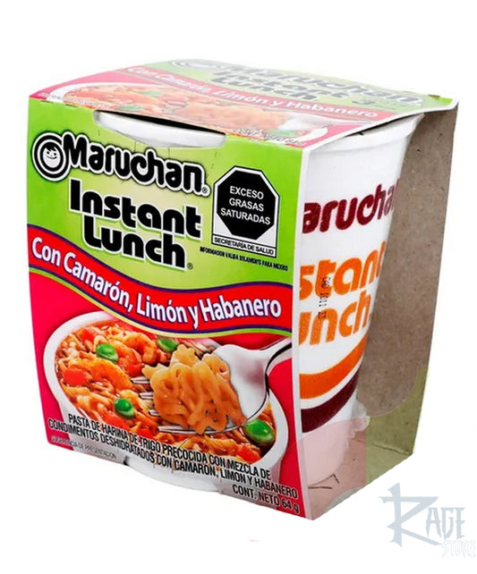 Maruchan sabor a Camarón, Limón y Habanero - Sopa instantánea
