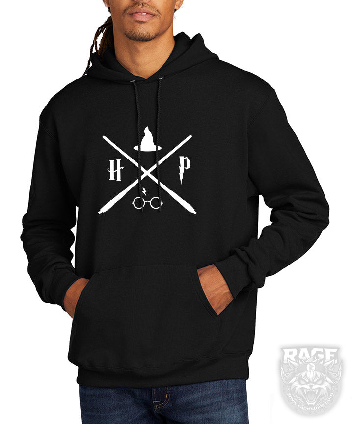 Hooodie negro Harry Potter X