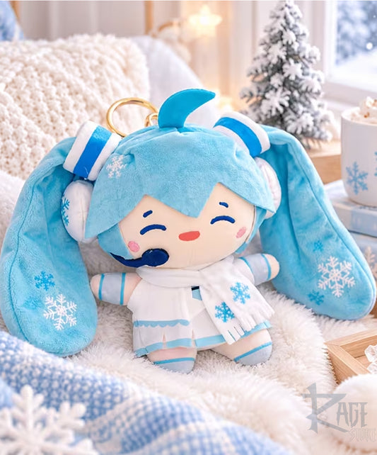 Miku chibi Versión Navidad - llavero de peluche Bag Charm
