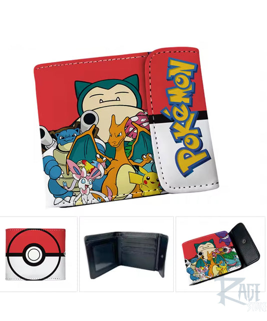 Billetera Pokemon Equipo Ash - Pokemon