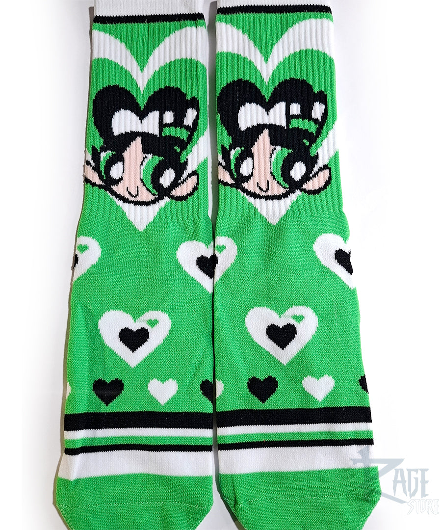 Calcetines de la Chicas Superpoderosas personajes (1 par)