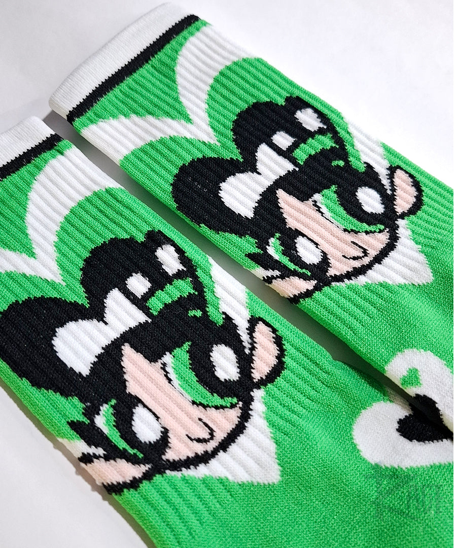 Calcetines de la Chicas Superpoderosas personajes (1 par)