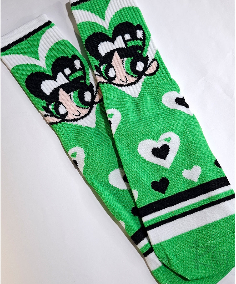 Calcetines de la Chicas Superpoderosas personajes (1 par)