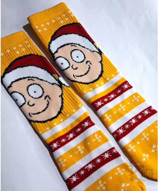 Calcetines de Rick y Morty navidad (1 par)