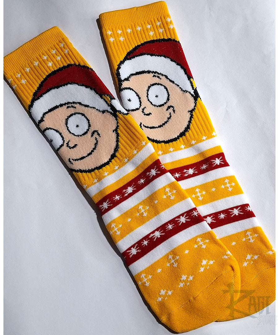 Calcetines de Rick y Morty navidad (1 par)