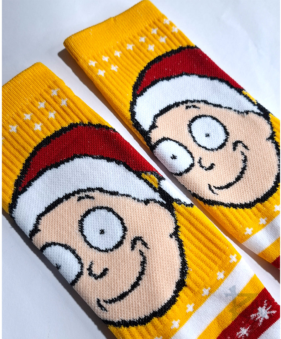 Calcetines de Rick y Morty navidad (1 par)