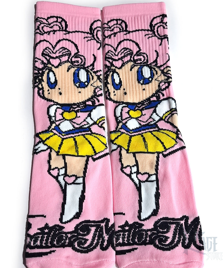 Calcetines de Sailor Moon personajes (1 par)
