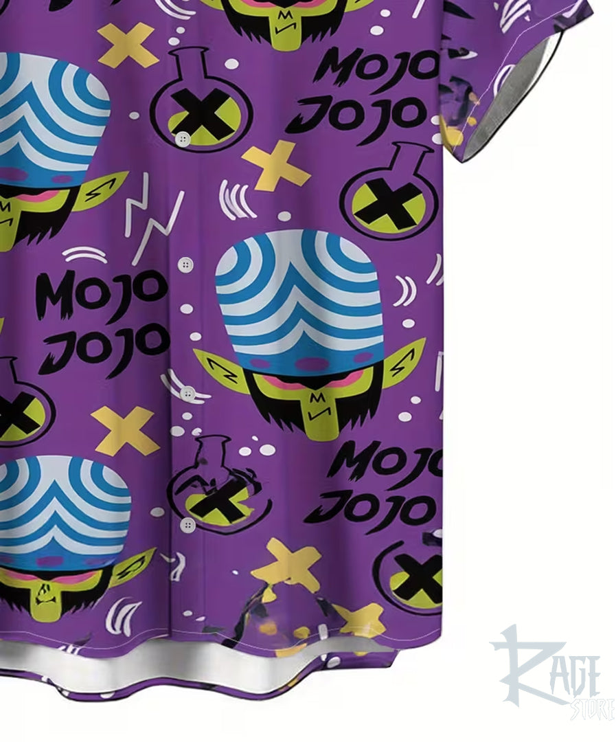 Camisa Mojo Jojo (Morado) - Las Chicas Superpoderosas